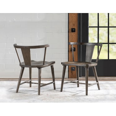XXX & OOO'S SIDE CHAIR