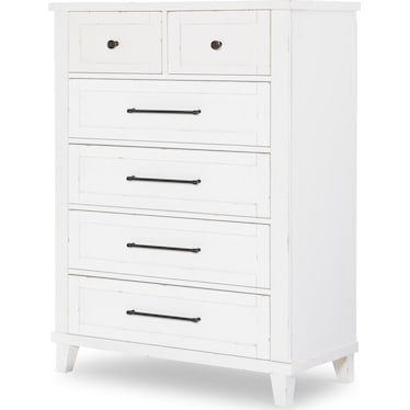 XXX'S & OOO'S CHEST OF DRAWERS