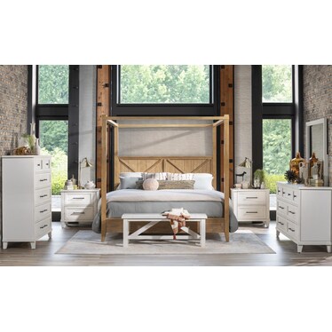 XXX'S & OOO'S CHEST OF DRAWERS