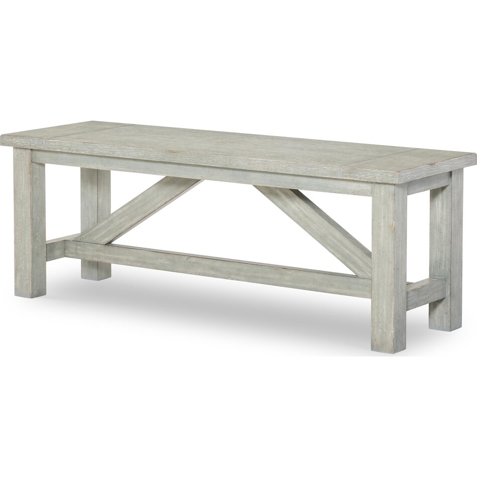 xxxs & ooos grey bench   