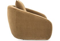 yahya camel accent chair   