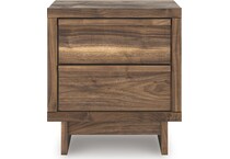 zadilyn brown nightstand   