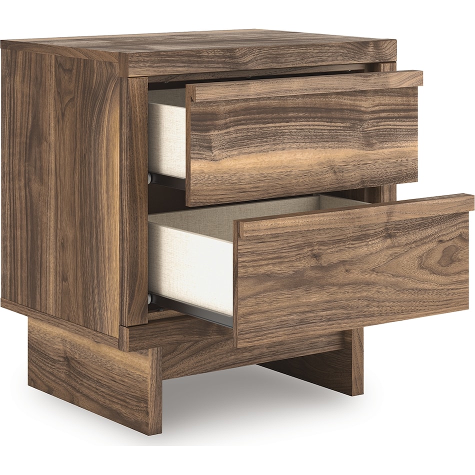zadilyn brown nightstand   