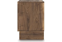 zadilyn brown nightstand   
