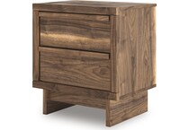 zadilyn brown nightstand   
