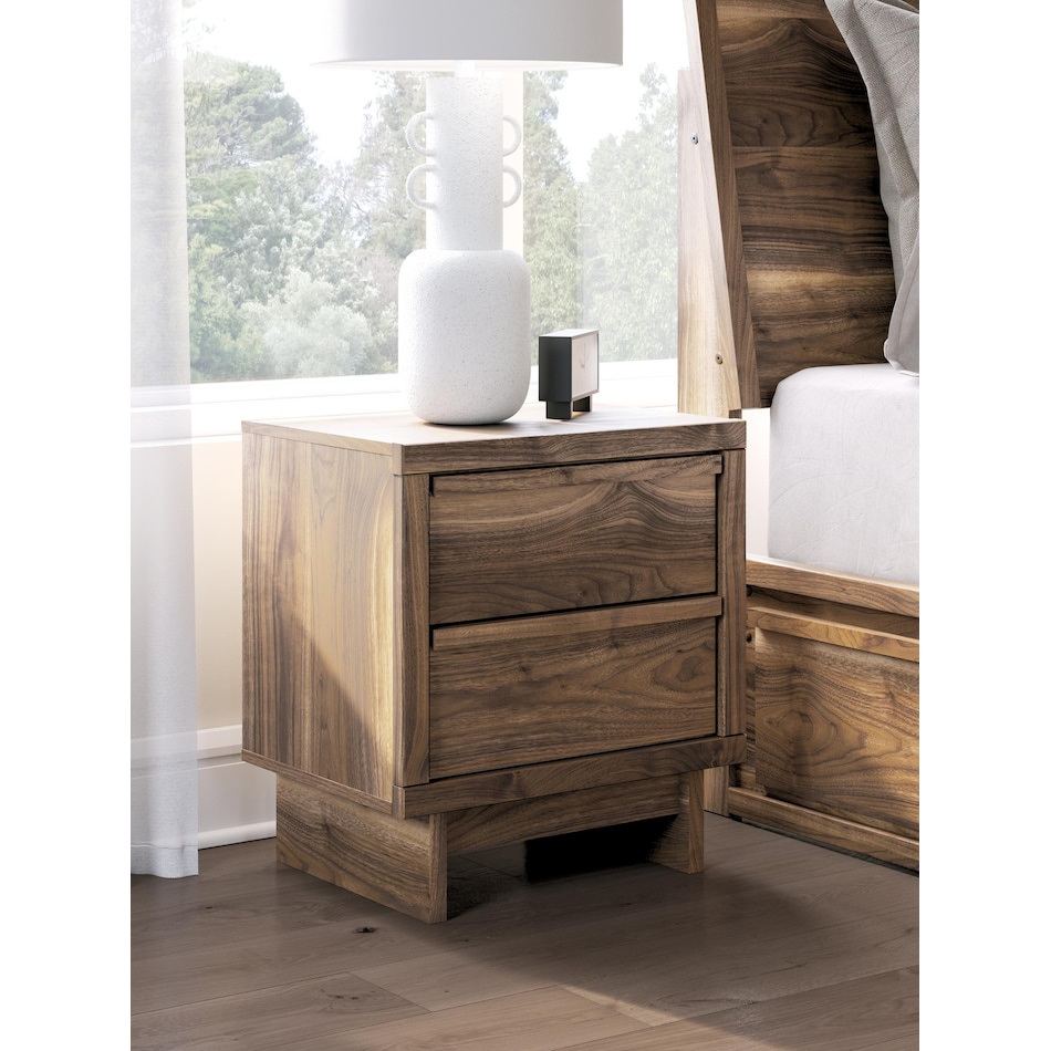 zadilyn brown nightstand   