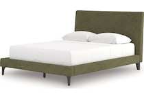 zadilyn green queen headboard   
