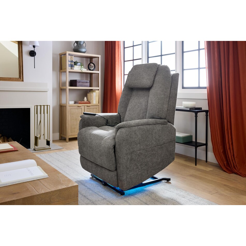 zecliner brown lift recliner   