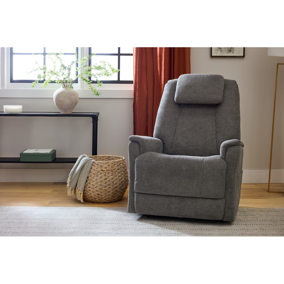 zecliner brown power rocker recliner   