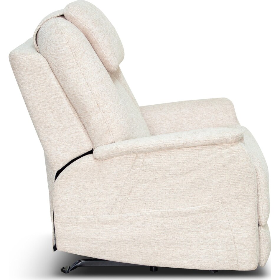 zecliner dove power rocker recliner   