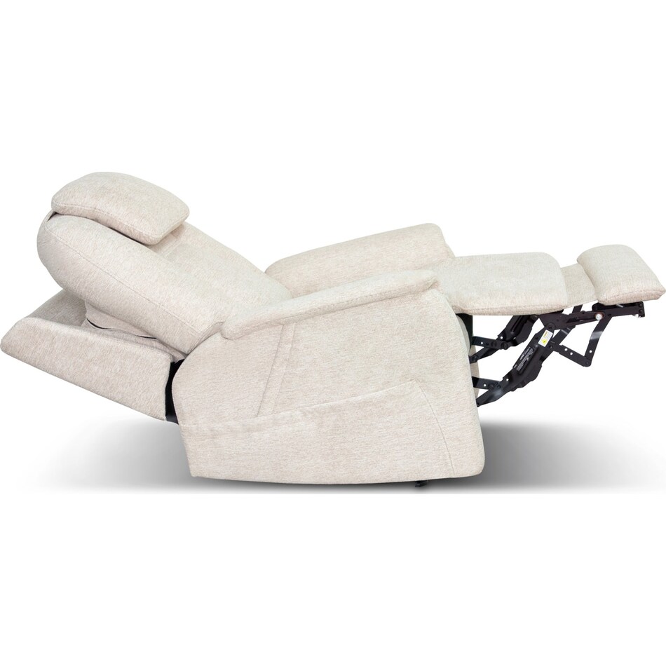 zecliner dove power rocker recliner   