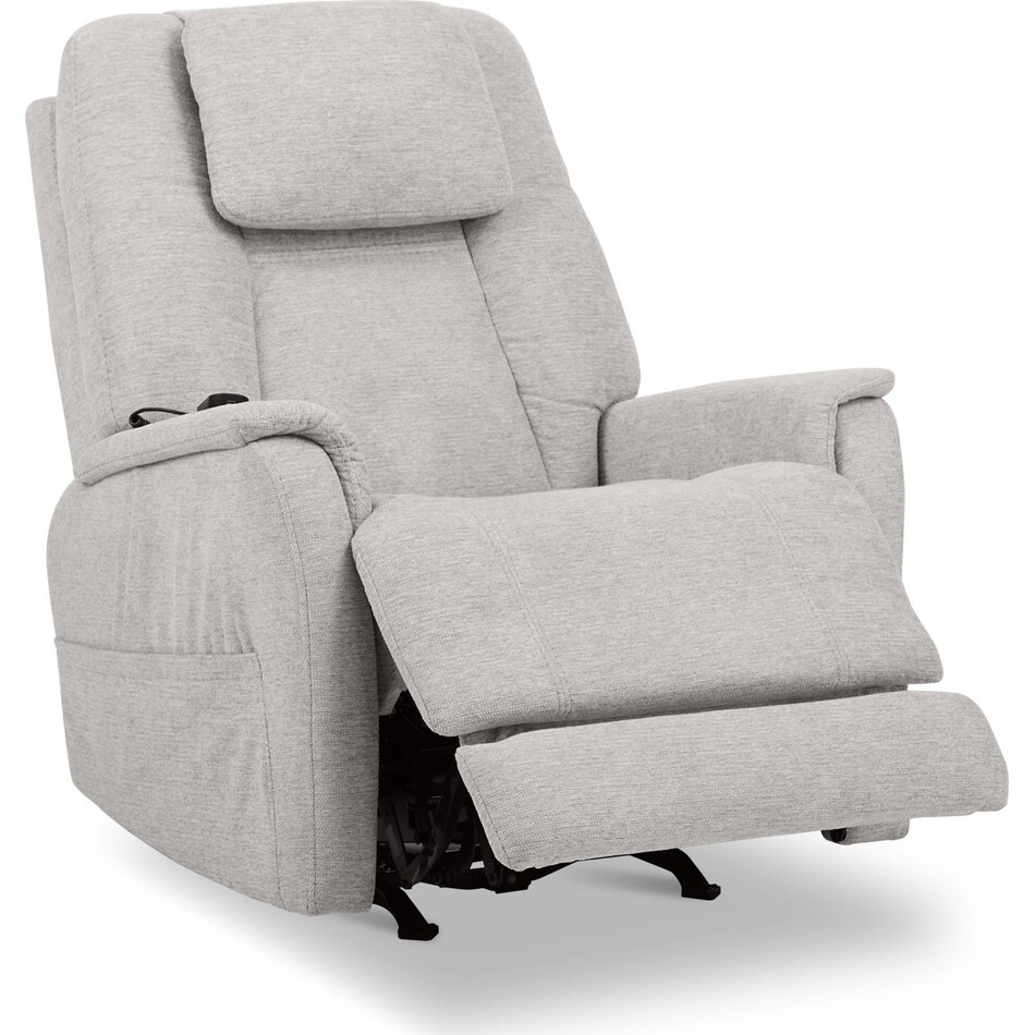 zecliner dove power rocker recliner   