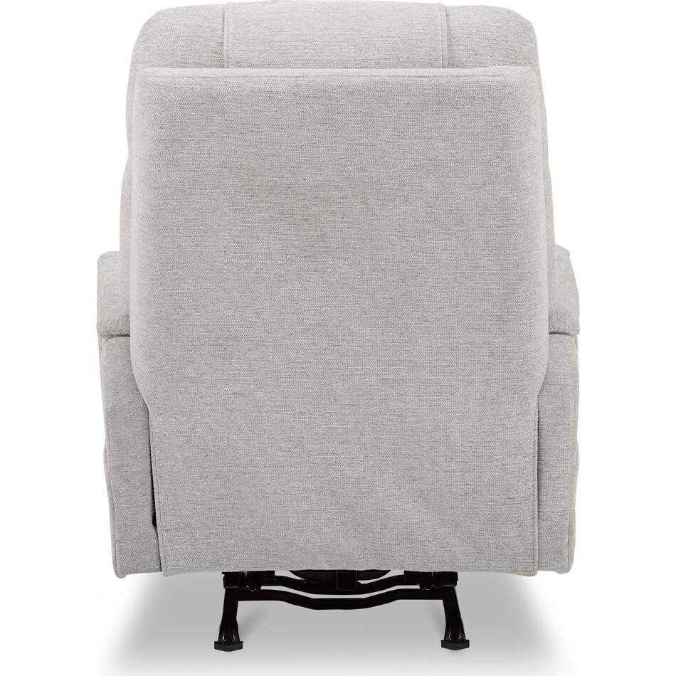 zecliner dove power rocker recliner   