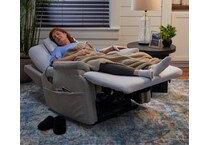zecliner light grey recliner accessory   