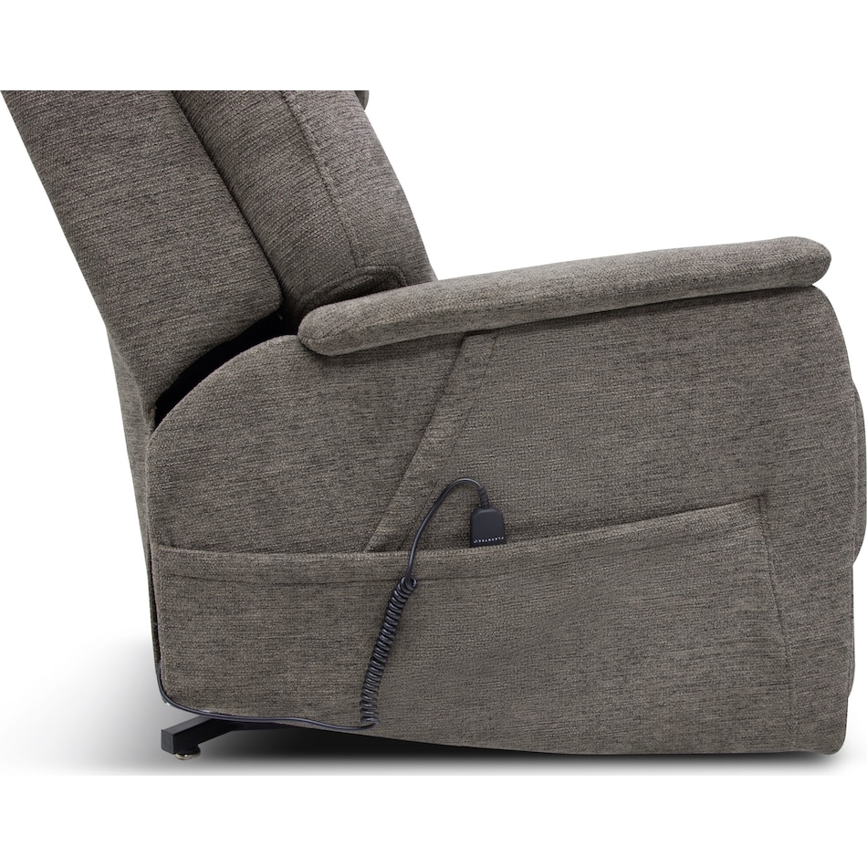 zecliner umber power rocker recliner   