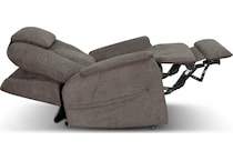 zecliner umber power rocker recliner   