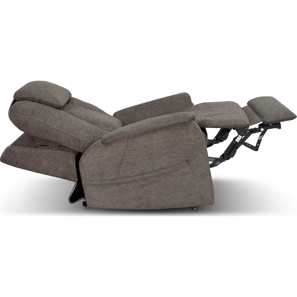zecliner umber power rocker recliner   