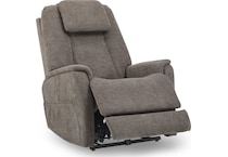 zecliner umber power rocker recliner   