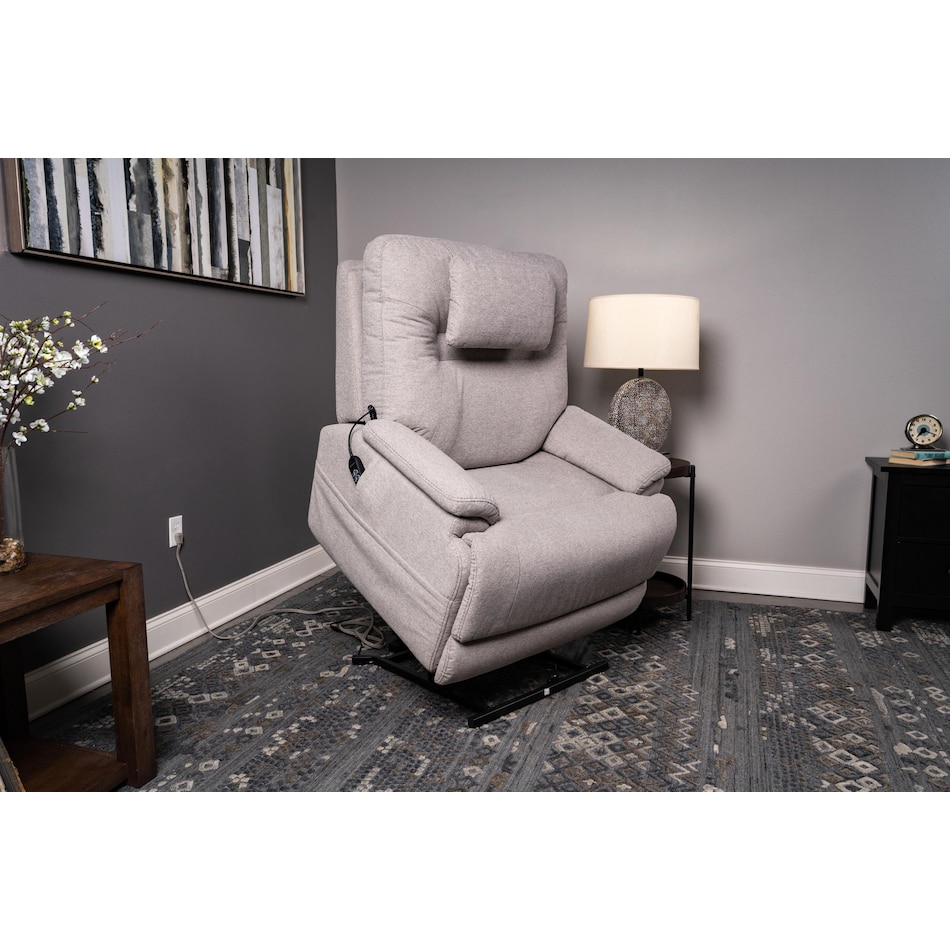 zecliners grey lift recliner   