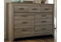zelen brown dresser   