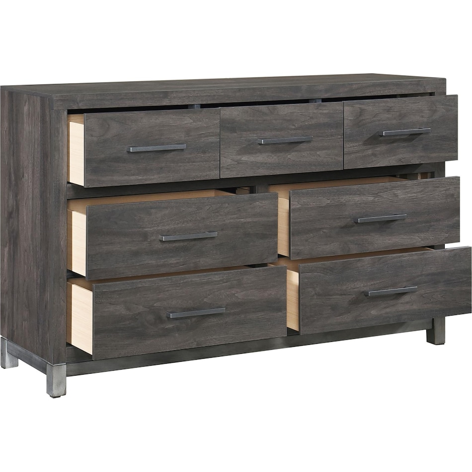 zion grey dresser   