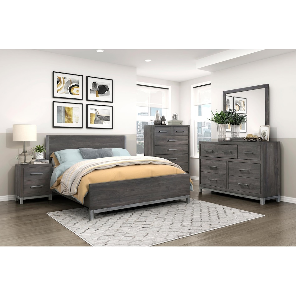 zion grey nightstand   