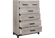 zion light grey chest   