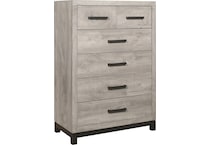 zion light grey chest   