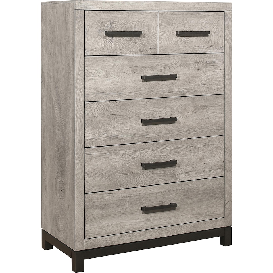 zion light grey chest   