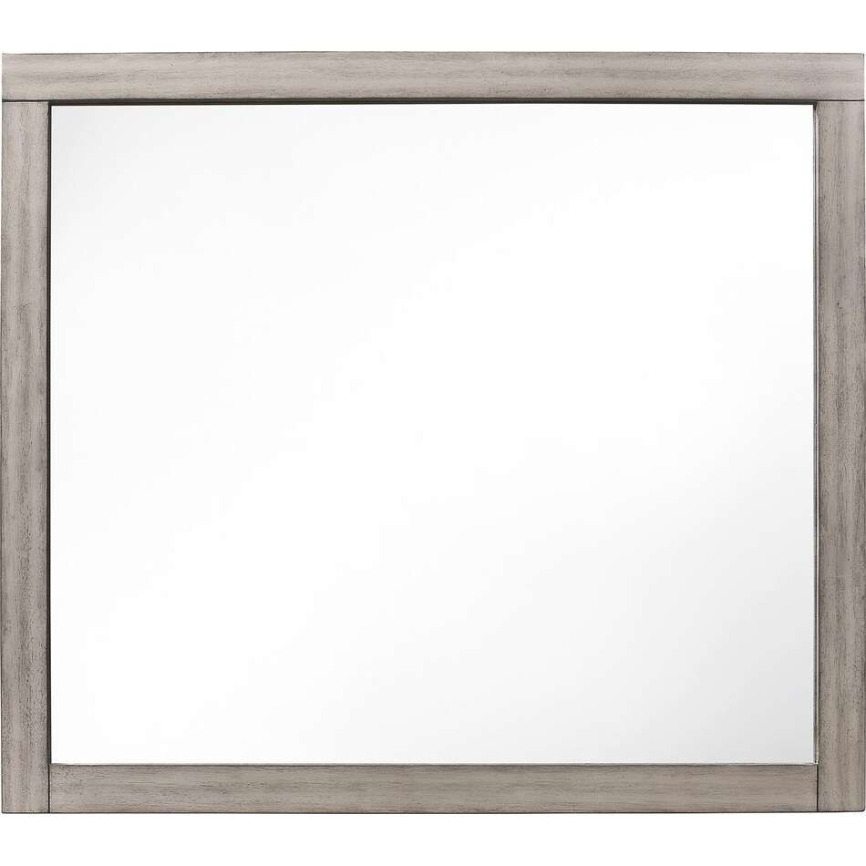 zion light grey mirror   